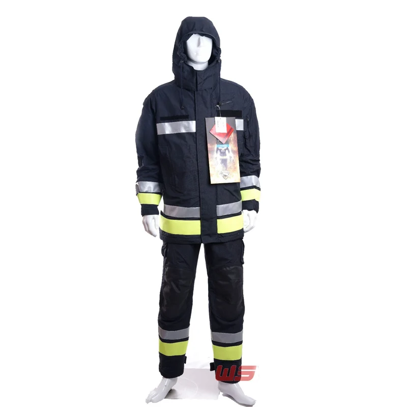 firefighter turnout gear to protect firefighters from Xtreme heat , burns and other hazardous injuries