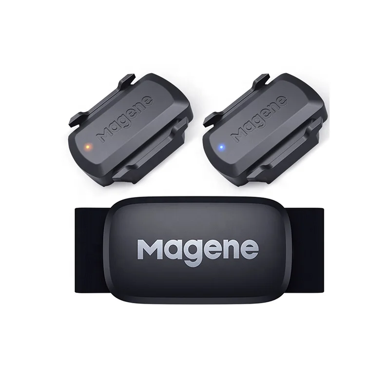 Magene H64 Heart Rate Monitor Sensor ANT+ BLE Cadence Speed Sensor Wireless Fitness Sensor GPS Bicycle Computer Bike Accessories