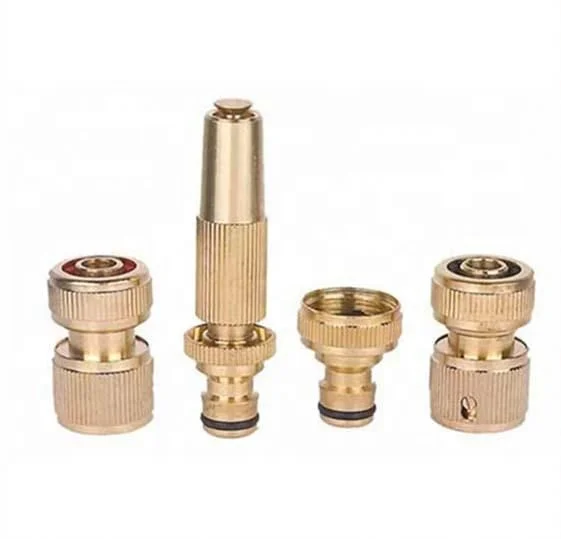 brass garden flat spray nozzle adjustable sprayer