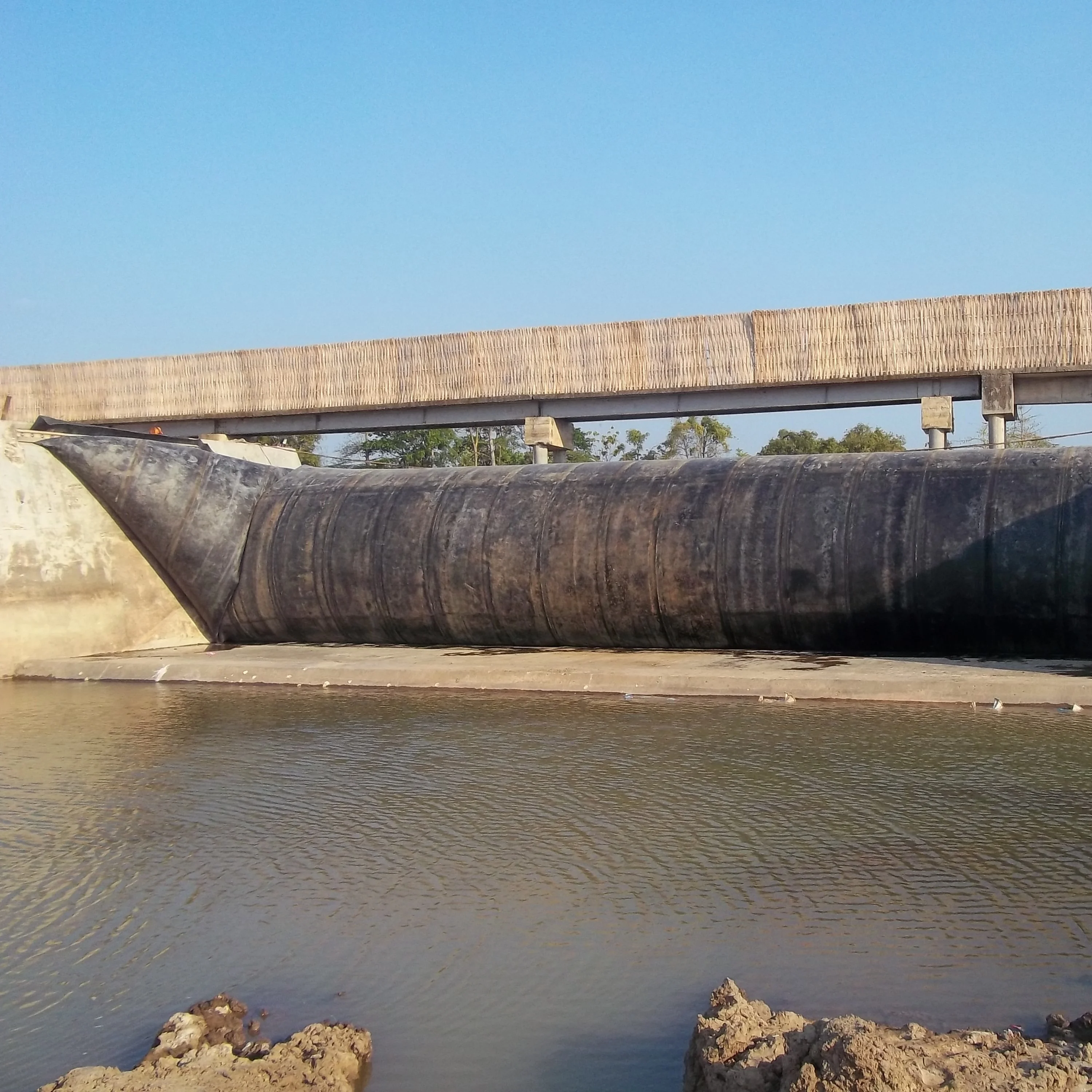 Water Flood Rubber Dam