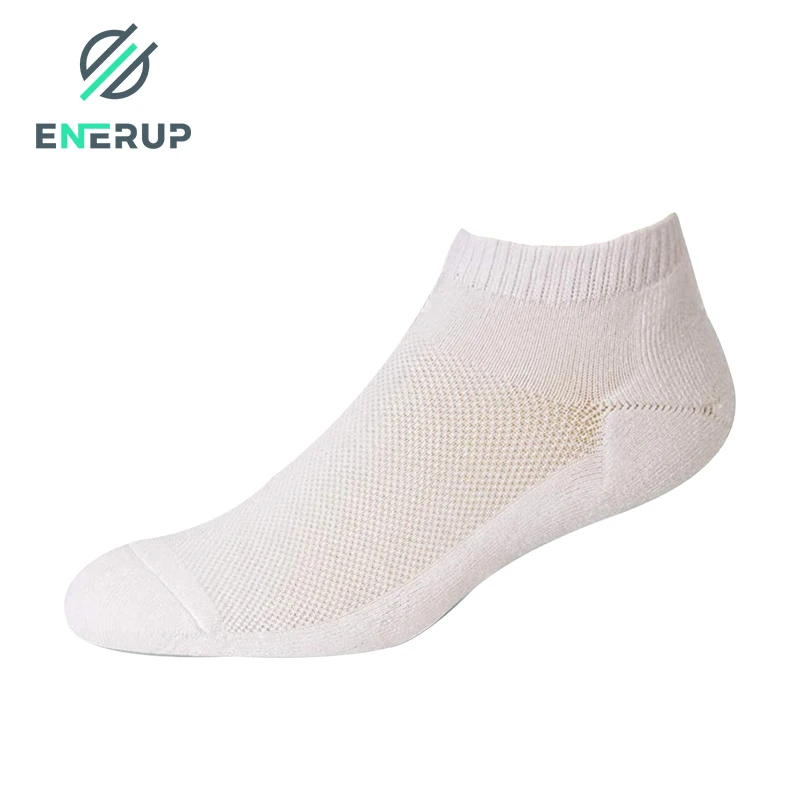 Enerup custom high quality diabetic sock copper bamboo moisture wicking keep warm antibacterial Loose sock and bouncy long sock