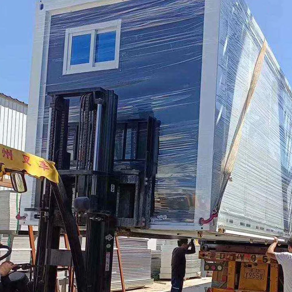 2024 Container House 20 Ft Sandwich Panel Room Folding Flat Pack Flatpack House Prefabricated 40ft Foldable Portable House