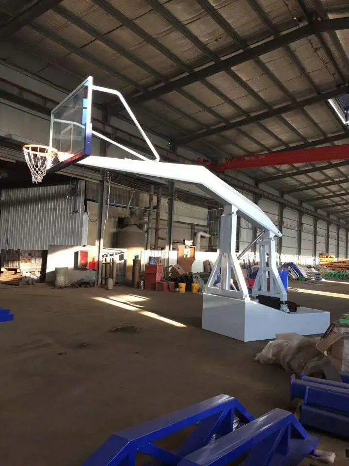 Removable Basketball Hoop Stand With Basketball Backboard Outdoor Basketball Rim For Sale