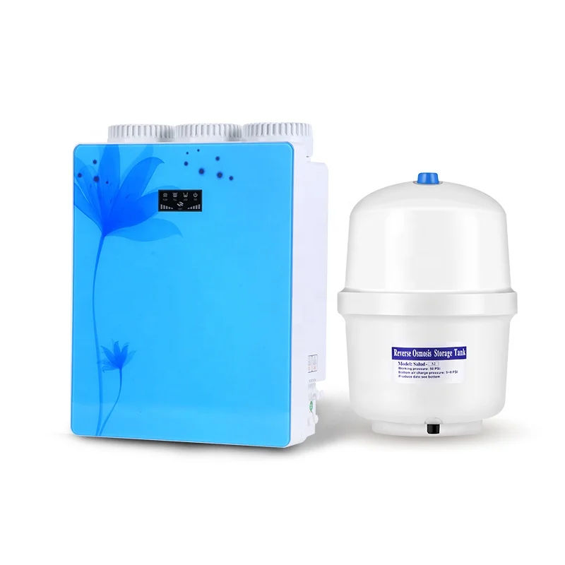 reverse osmosis water filter system 5 stage water purifier filter with LED display