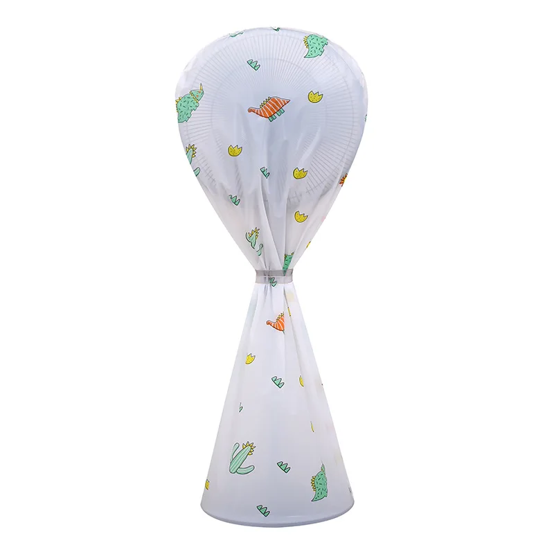 All Cover Floor-standing Electrical Fan Dust Cover Waterproof PEVA Anti Baby Finger in Protection Fan Cover Organizer