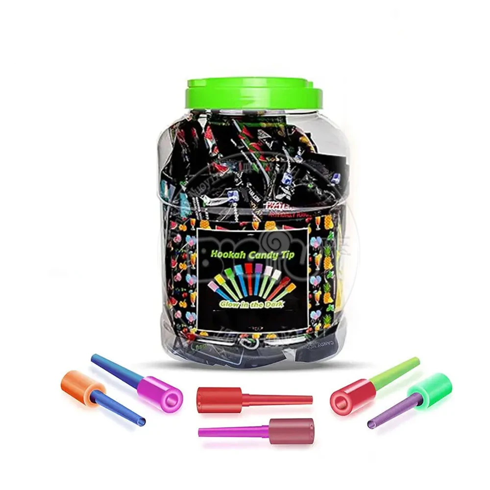 Wholesale High Quality Colorful Hookah Tips Lollipop Candy Sweets Accessories Hookah Candy Lollipop