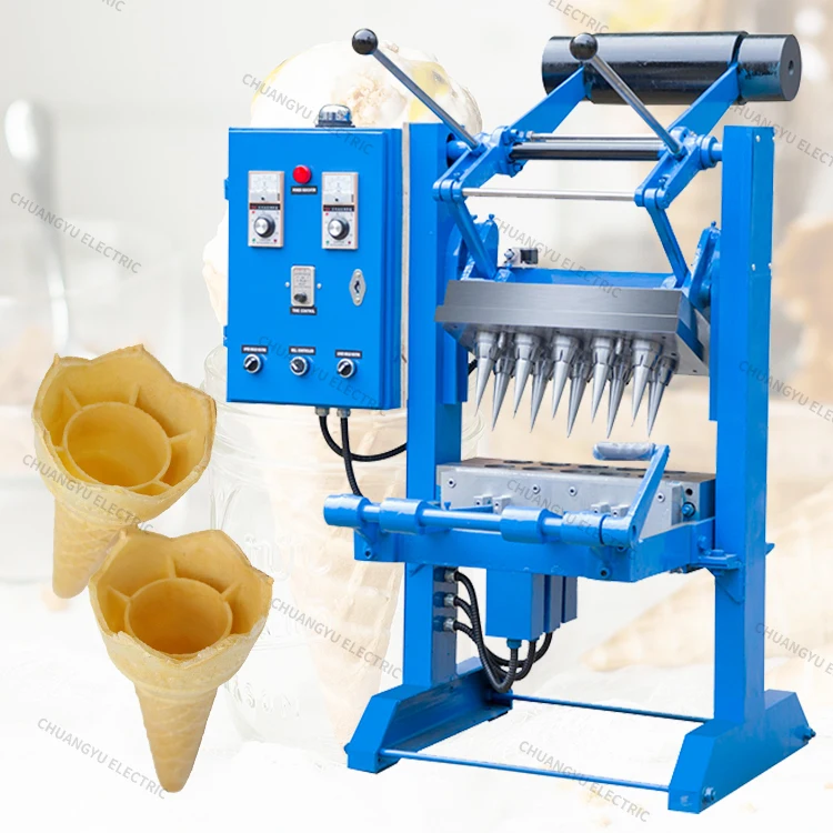 Commercial Ice Cream Cone Machine|Wafer Cone Forming Equipment for sales