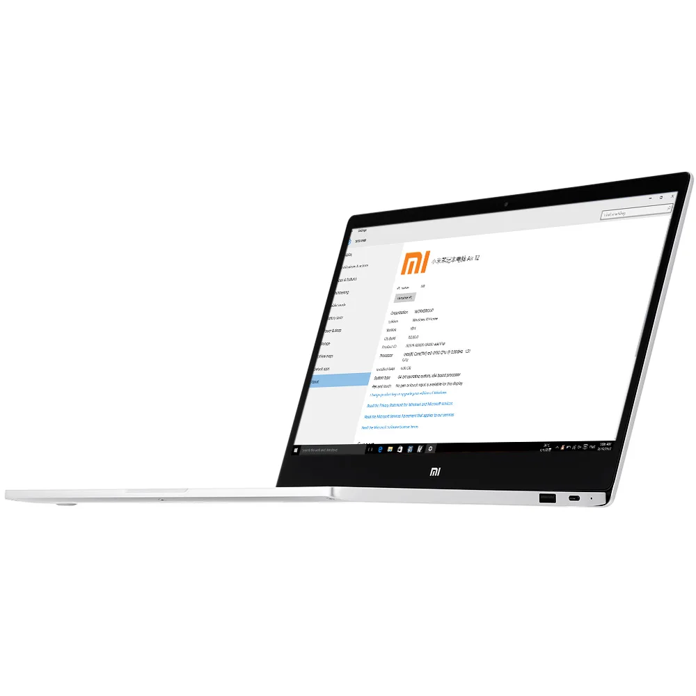  100% Оригинальный ноутбук Xiaomi Mi Air 12 5 дюйма i5 4G 256G Book быстрая доставка в наличии оптовая