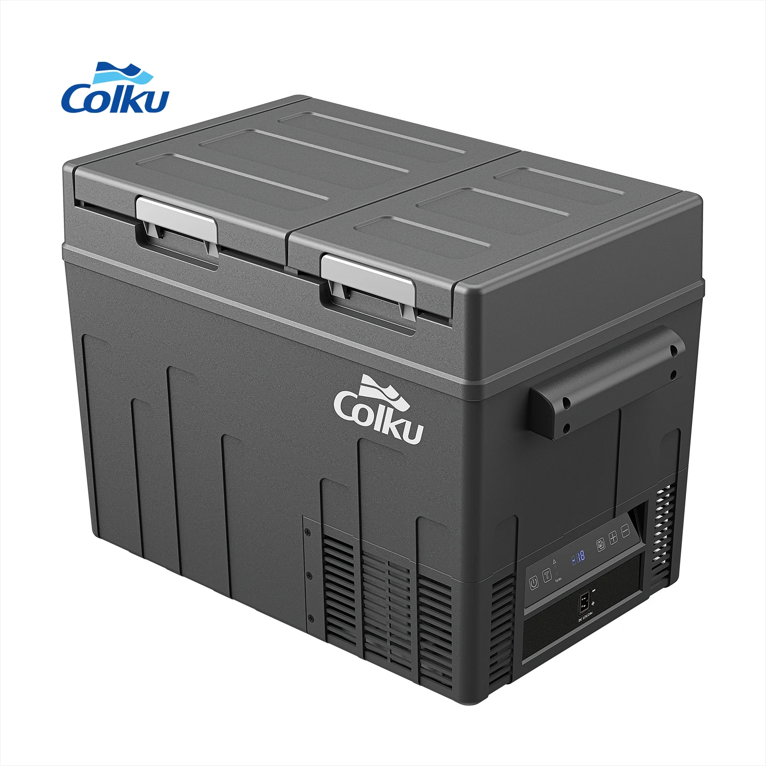 Colku 36L портативный автомобильный холодильник с компрессором Gmcc 12V 24V функция охлаждения холодильник для грузовика