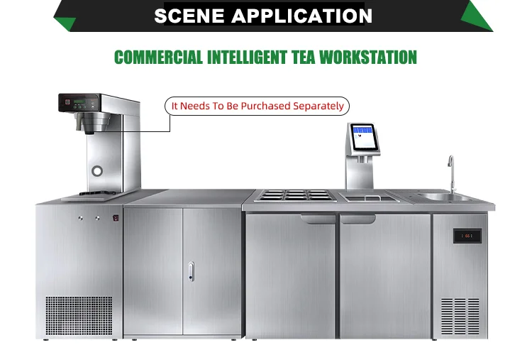 Commercial Intelligent Bubble Tea Machine to make boba tea and soft drinks Shanghai