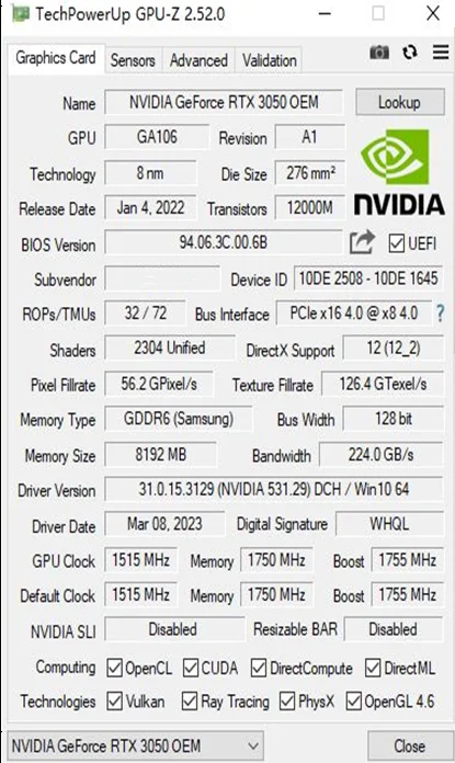 PCWINMAX OEM RTX 3050 3060 3070 8 ГБ 12 Лидер продаж GPU видеокарты