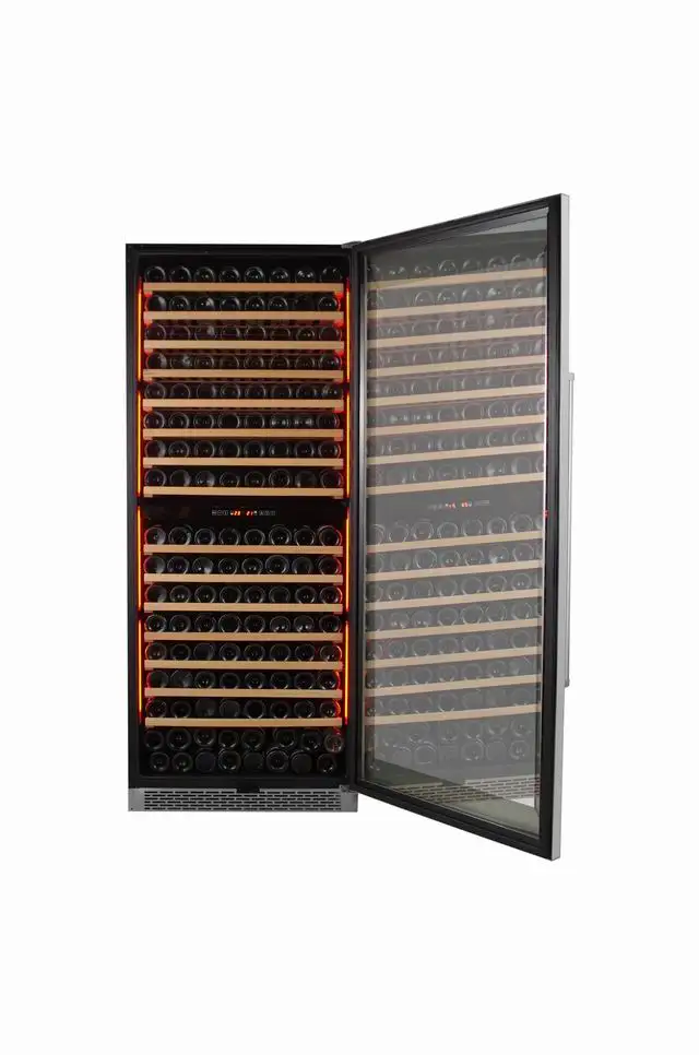 Custom Logo Luxury Smart Compressor Big Dual Zone Built in Wine Cooler