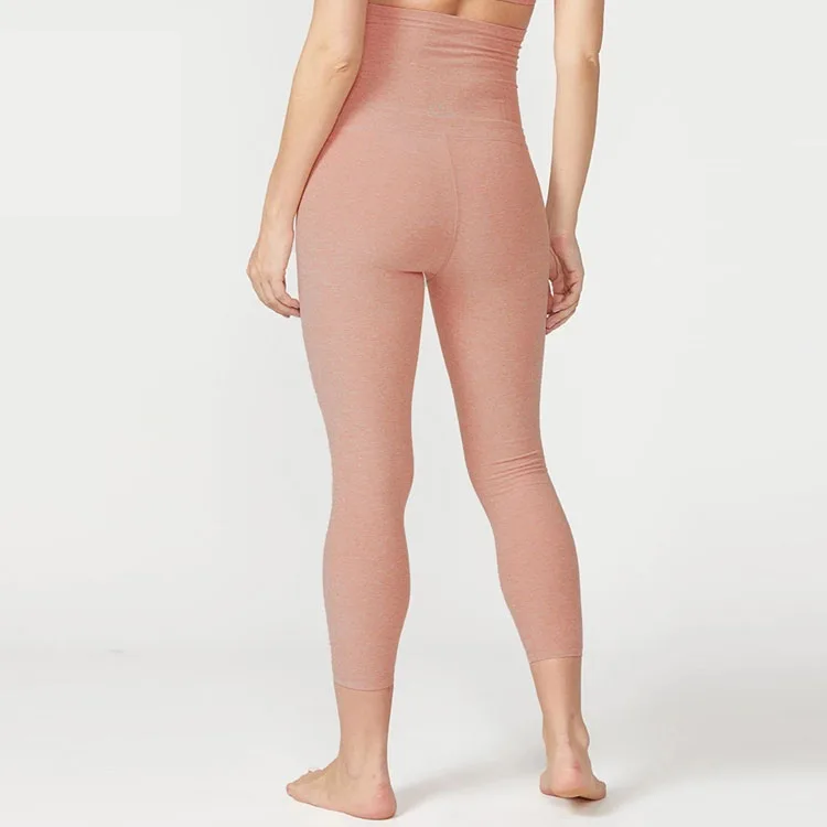 
2021 New Design Plus Size Fit Belly Maternity Leggings Soft Stretch Tummy Control Yoga Pants 