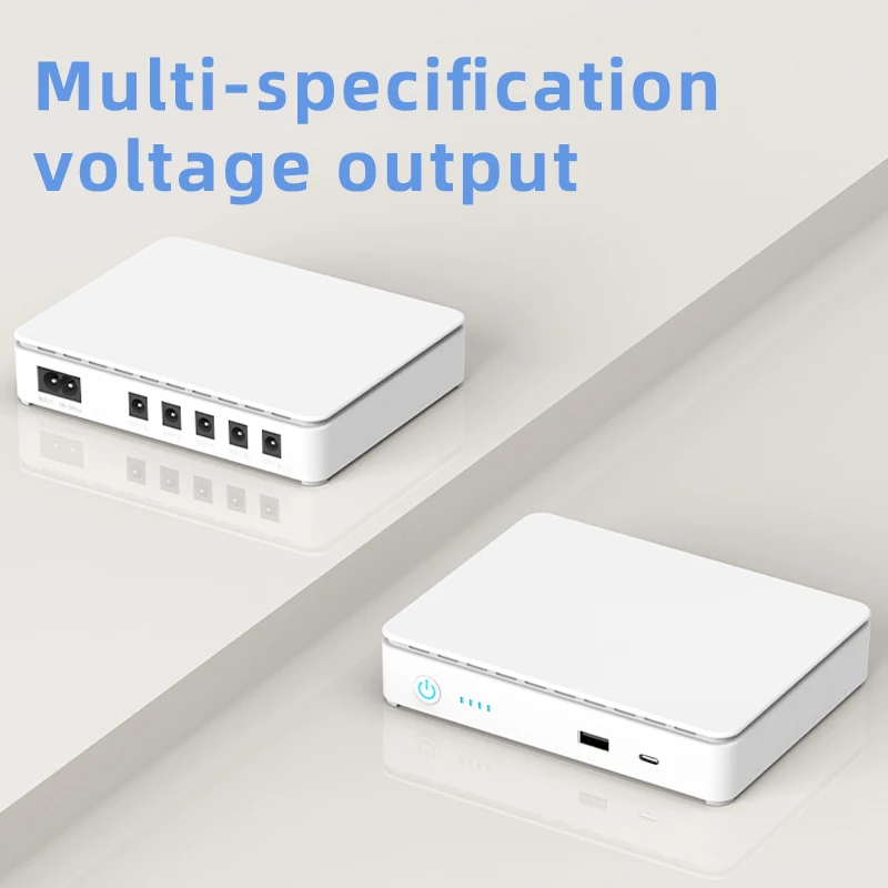 Uninterruptible Power Supplies 5v 9v 12V UPS 10400mah Mini UPS for Wifi Router and modems Battery Backup DC UPS