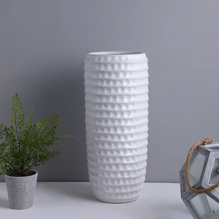 Top sale wedding vase decoration custom matt large flower vase set porcelain for home decor