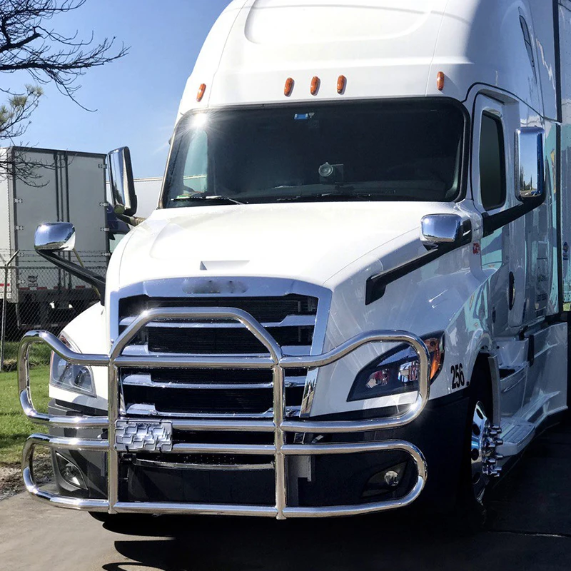 Deer Grille Guard Heavy Duty 14 Ga. Steel Folds Down For Easy Access To Hood