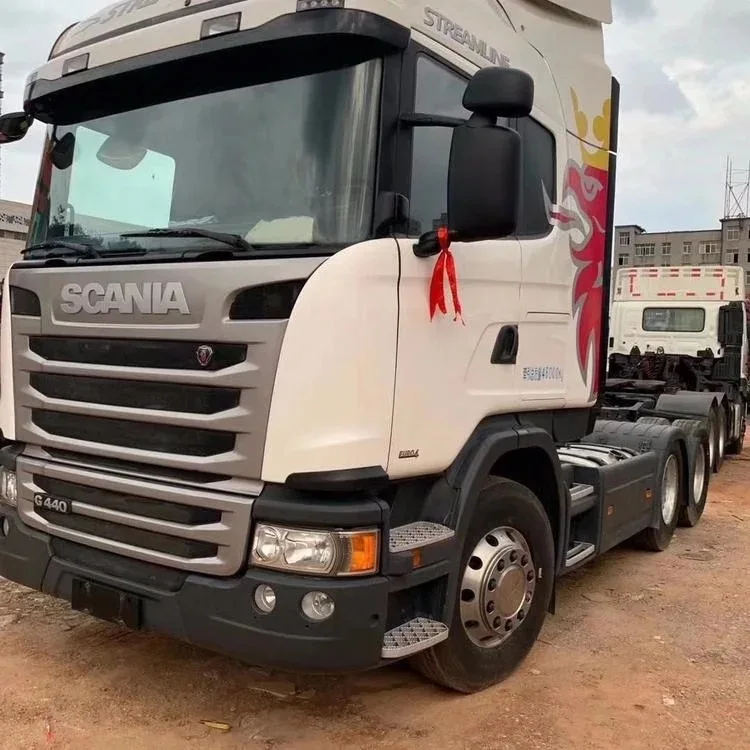 In Stock  Hot Selling Scaniar Truck 6X2R 452Hp 0Km New Tractor Truck Trailer Truck