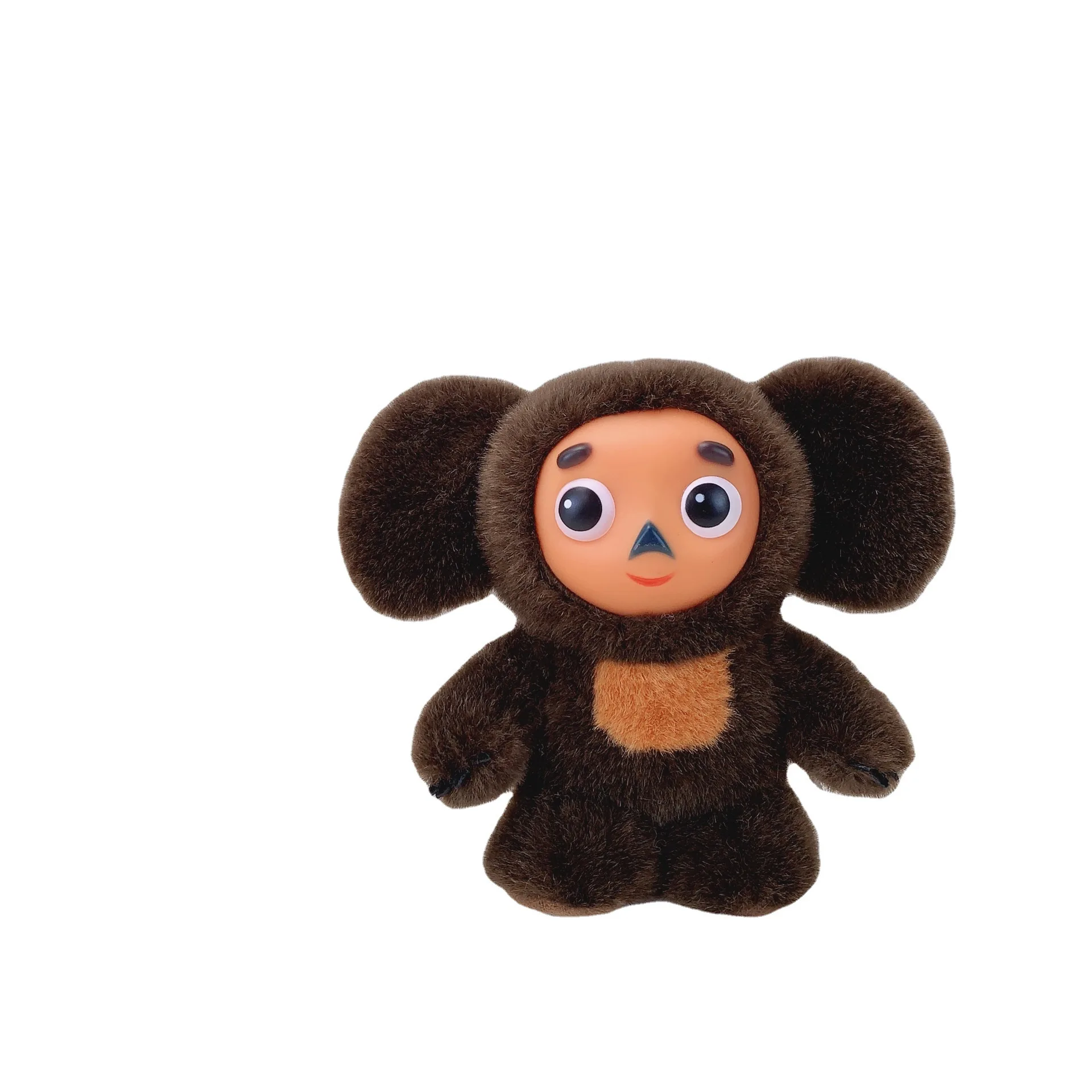 wholesale new Creative cheburashka Musical vocalization plush toy cheburashka big-eared monkey plush toy