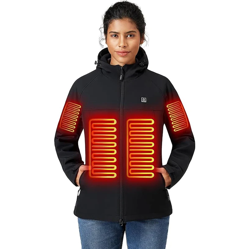 Куртка мужская с подогревом и аккумулятором 12