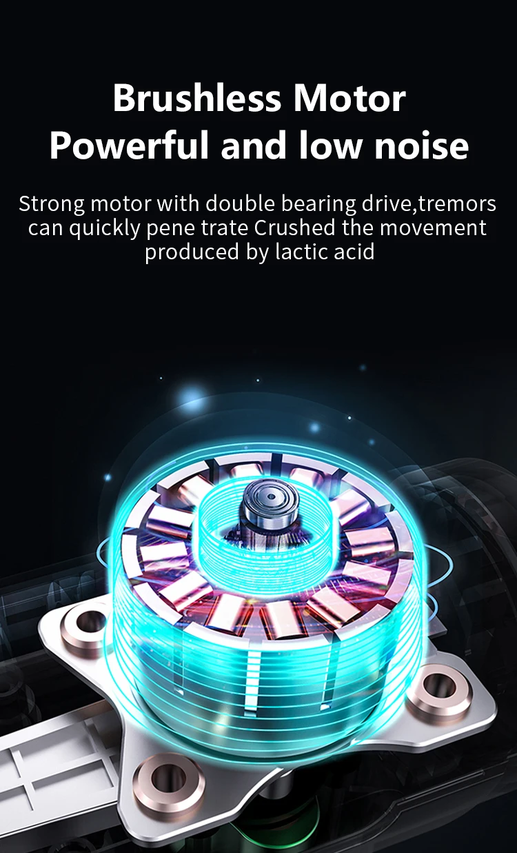 Electronic Muscle Stimulator New Generation Hot Sale Pistol Percussion Massage Gun