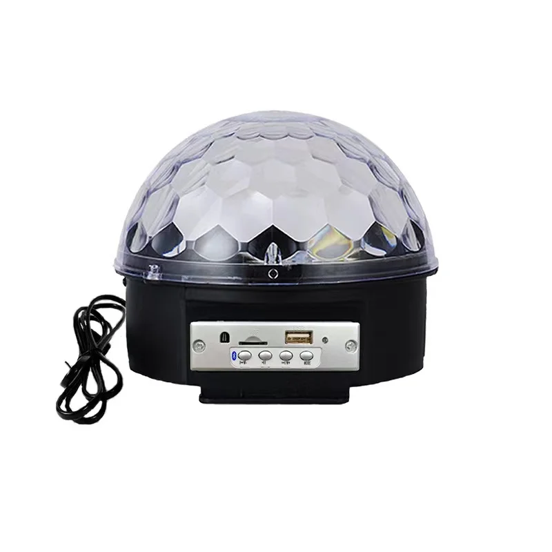 Wholesale flash stage ktv small magic ball rotating colorful led disco ball light