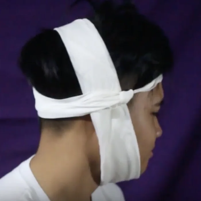 
Cotton 60x58mesh gauze triangular bandage size 90x90x127cm bleached or non bleached 