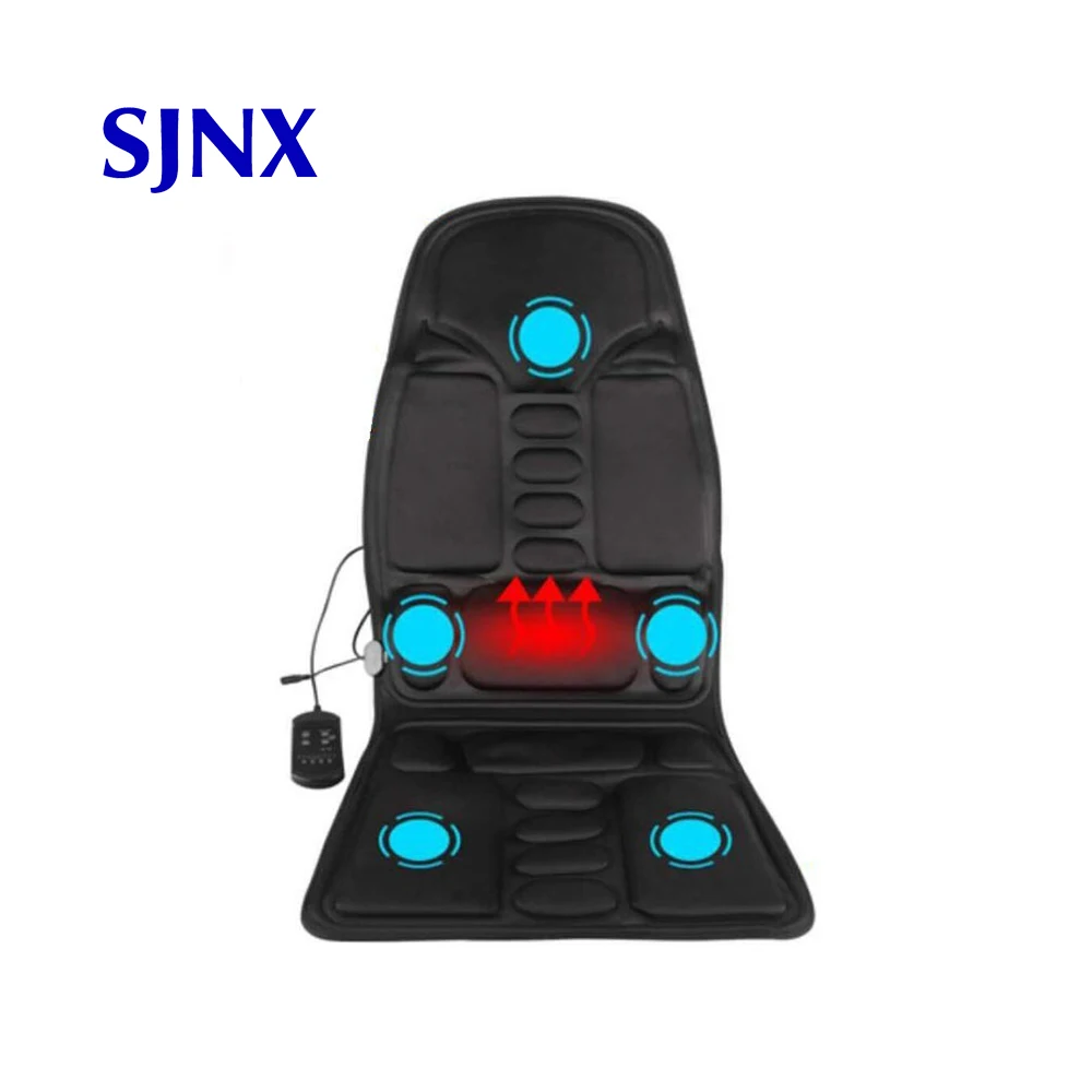 OEM shiatsu massage jade mattress cushion airbag full body heated air vibration bed