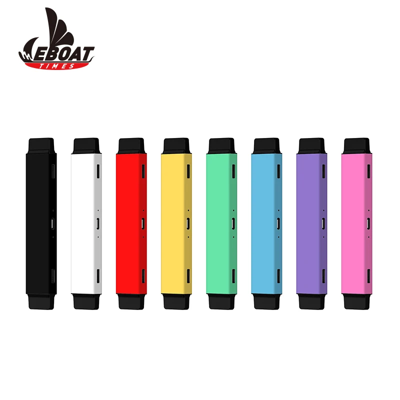 Private Label Vaporizer Pen Eboattimes Twin Pods 1ml+1ml 500mah Wholesale Pod System