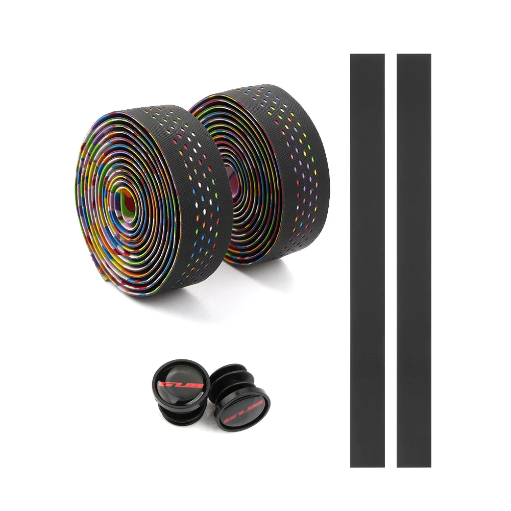 
Высокое качество, руль для шоссейного велосипеда, лента для езды на велосипеде на открытом воздухе, искусственная кожа + EVA, нескользящая амортизация, цветной ремешок, Аксессуары для велосипеда 