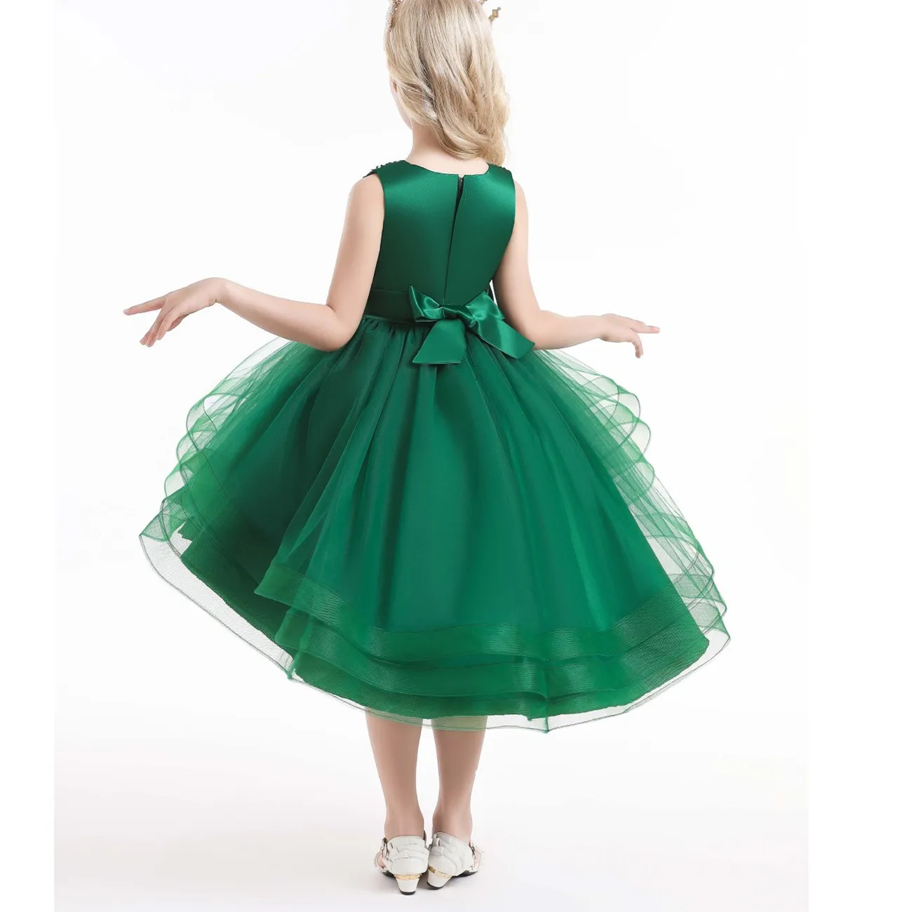 New Design Fancy Children Birthday Dress Kids Evening Party Dresses