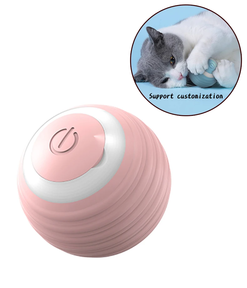 Interactive Cat Ball Smart Toys Automatic Rotating Magic Toy for Cats and Kittens