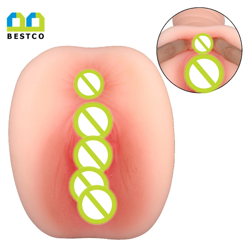 
Sexy realistic small pussy ass anal pocket toy male masturbator artificial vagina 