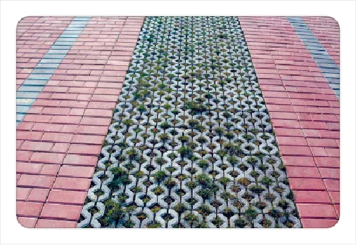 Garden Greening Bricks Landscape Environmental Protection Concrete Brick Product
