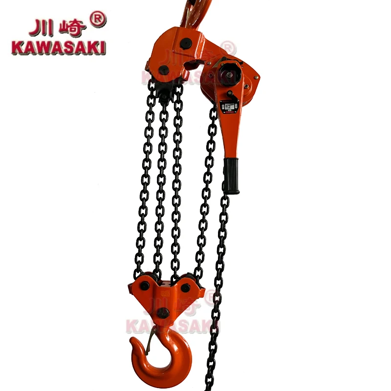 hot sale manual hoist hand winch lever chain block VL type 12 T 1.5 M for fastening