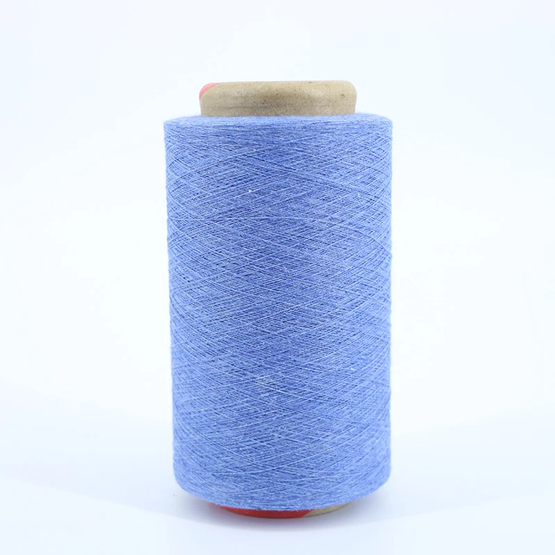 Various Colors Available Recycled Cotton Polyester Open End Yarn for Knitting and Weaving