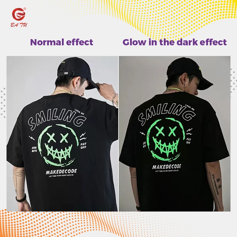 Wholesale ready ink glow in the dark ink water based printing ink