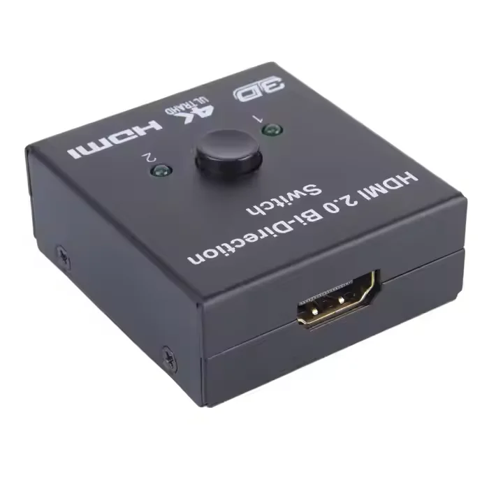 Bi-directional 2 In 1 Out 4k@30hz Hdmi Switcher erUltra 3d Hdmi Switcher With Hdcp for PS4/PS5 Xiaomi TV Box HDTV