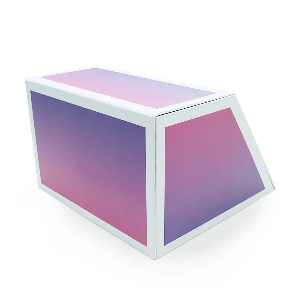 Wholesale Custom Logo pink Baseball Hat Paper Box hat Paper boxes Packaging