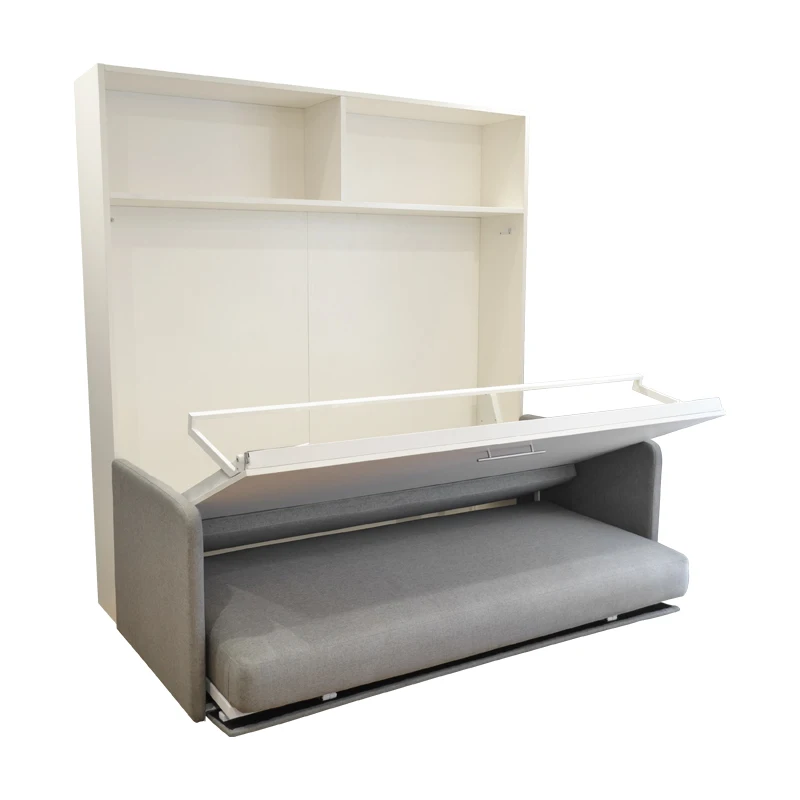 Factory Direct Sale Living Room Wall Bed Modern Design Multifunction Wall Mounted Murphy Bed With Sofa