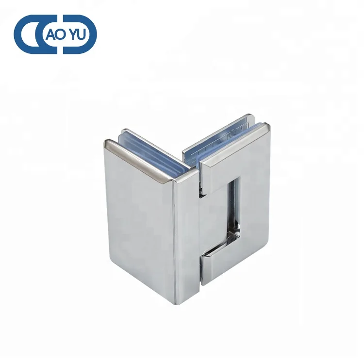 Stainless steel 304 shower hinge glass hinge frameless glass door hardware hinge glass door for bathroom
