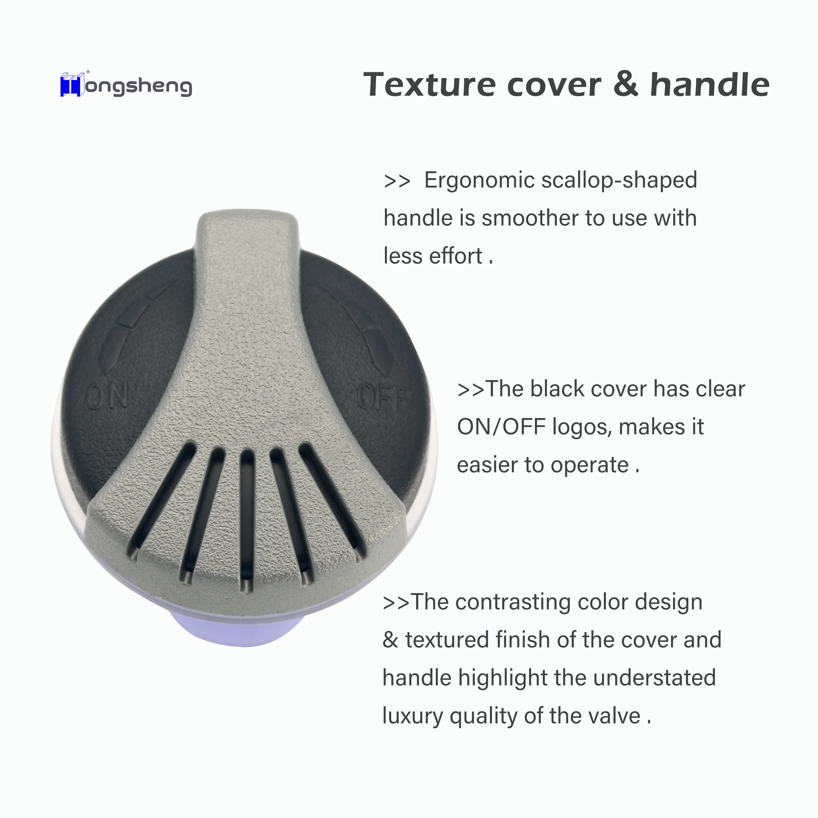 Ice Bath Tub Hot tub Spa Air Controller with textured Surface Scallop handle LED corner whirlpool tub Spa Air Regulator