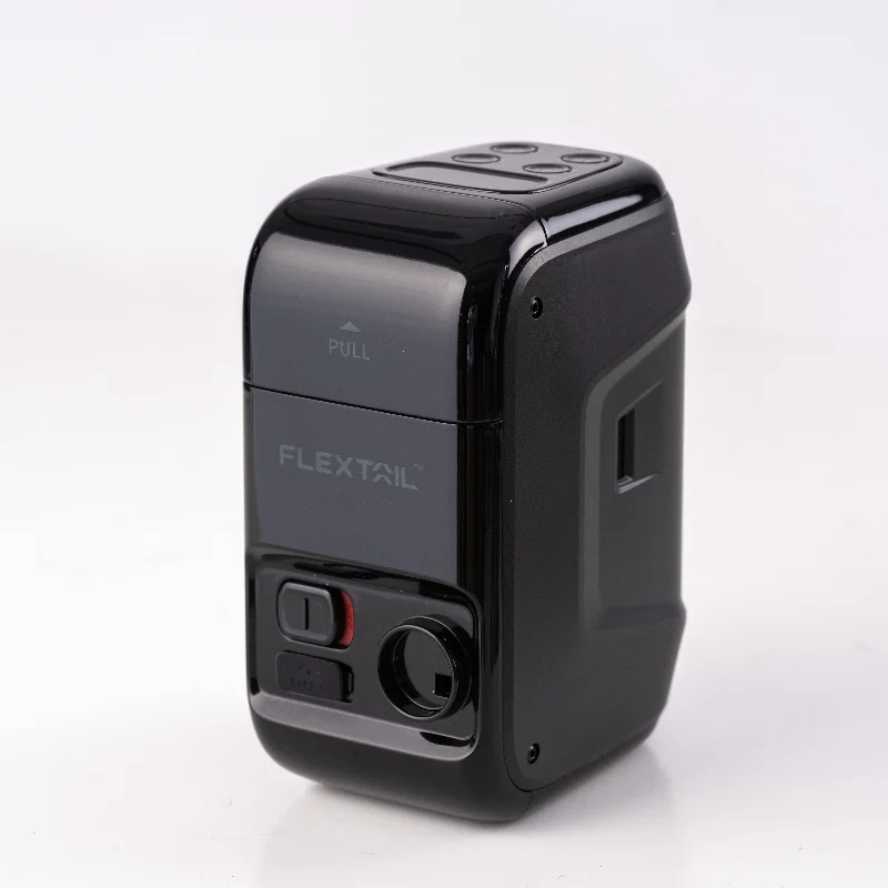 FLEXTAILGEAR Portable MAX Boat Pump Rechargeable Electric Air Pump for Inflatable Boats, Inflate Deflate with Auto Stop Function