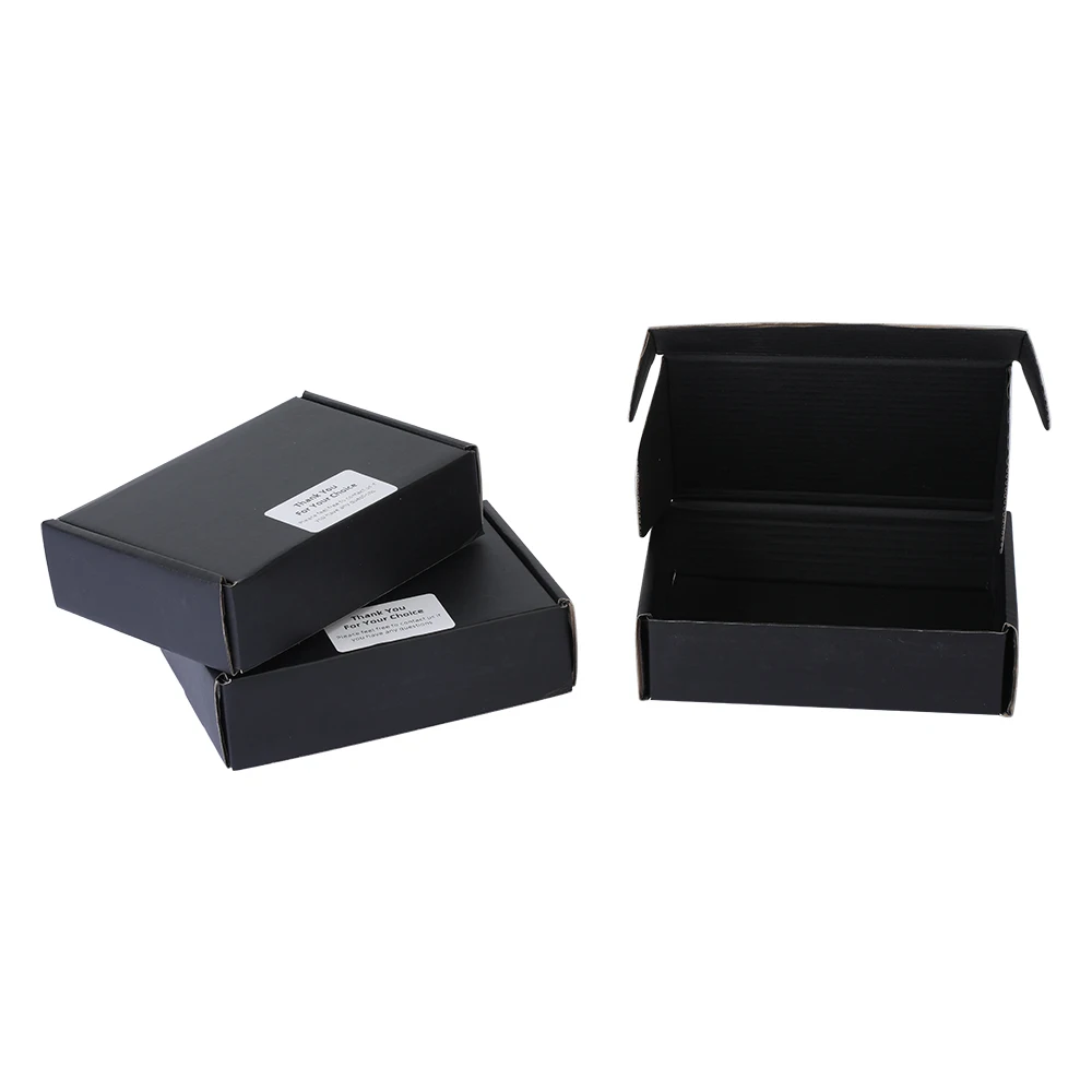 custom black corrugated mailer boxes small shipping boxes wholesale for various kinds size shipping boxes