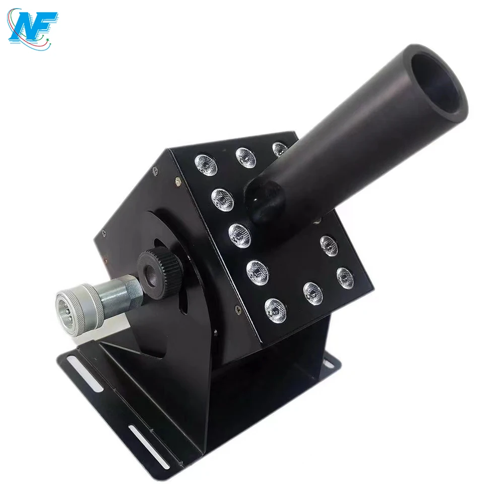 Дымовая машина Jet Co2 светодиодная CO2 Cannon Dmx Fog Master Machine с шланговым соплом для Disko Night Club