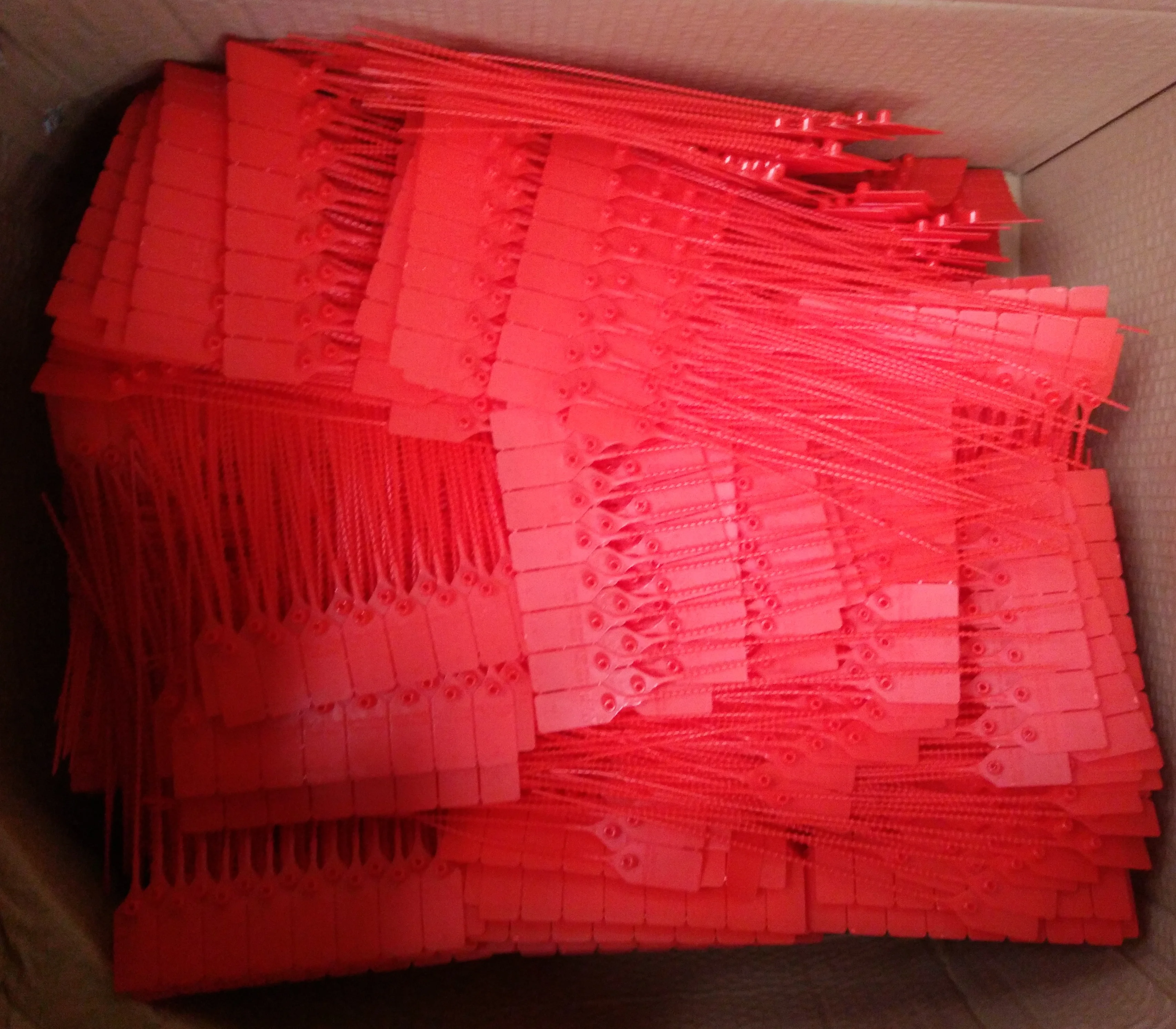 Red ,yellow ,orange Plastic Fire Extinguisher tamper Seal