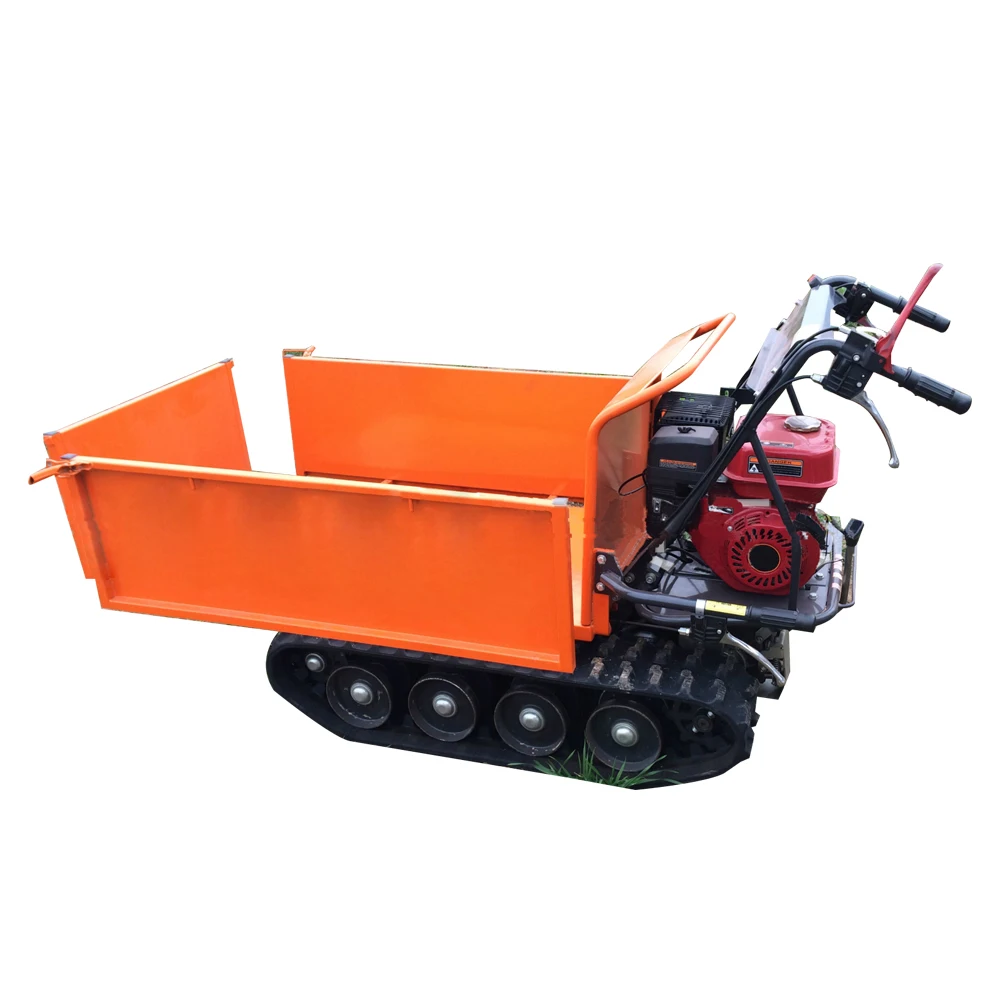 Site Engineering Transport Machinery Equipment Orchard Agricultural Loading And Handling Crawler Transport Dump Truck