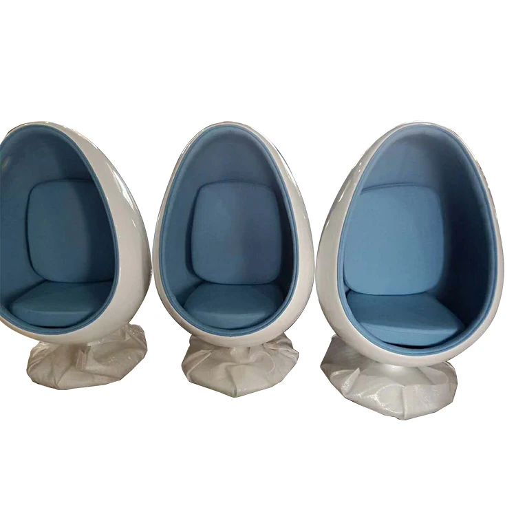 Factory Direct Sales Fiberglass Shell Beautiful Appearance Egg Chair Outdoor Furniture With Stand