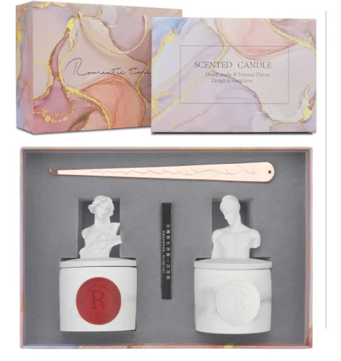 Cheap Art Western Renaissance Crafts Epoxy Art Aromatherapy Craft Supplies Religious Statues Aromatherapy Candles