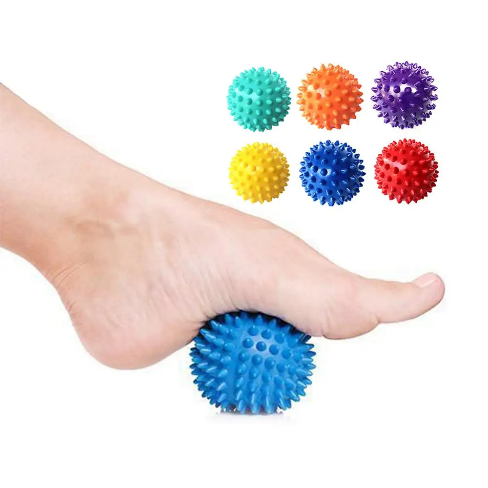 High Quality Spike Massage Ball PVC Laundry Balls Spiky Durable Tough Squeaky Dog Ball Rubber Aggressive Chewers Pet Toys