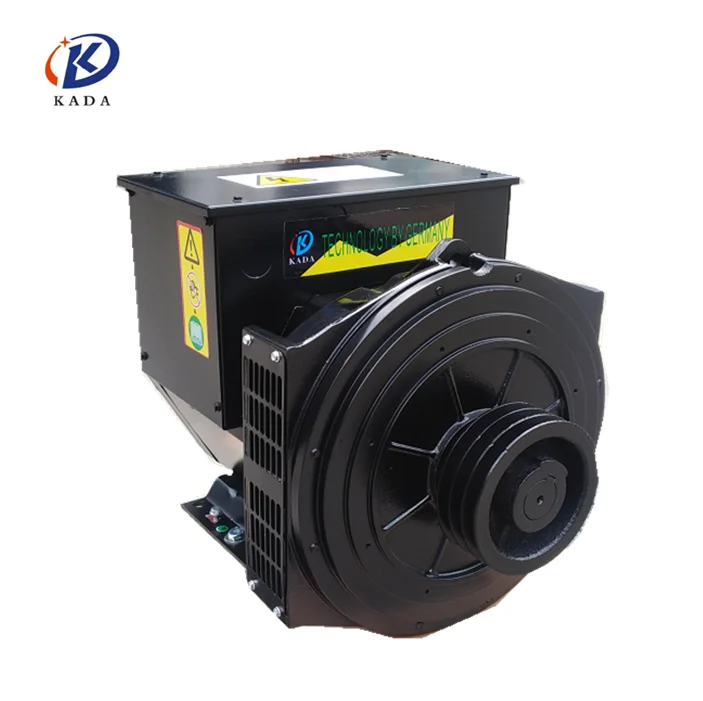 Kada brushless magnetic generator 40kw 60hz 50hz with pulley